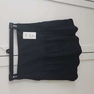 NWT Leilani Black Swim Skirt Size 6